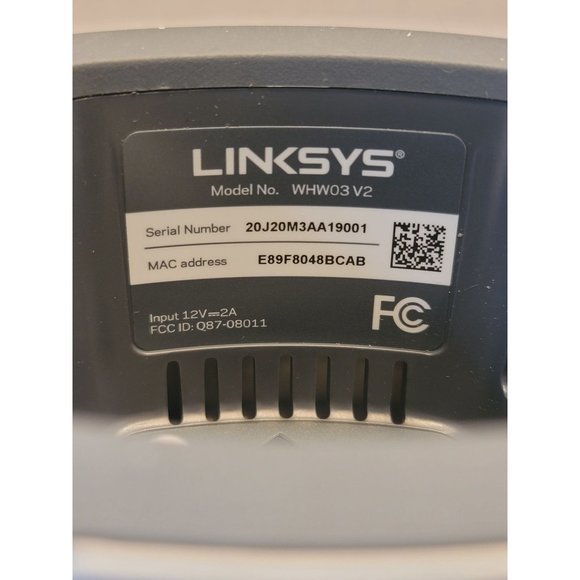 LINKSYS WHW03V2 MESH Home WiFi, Bundle of 2. Pre-Owned. - Picture 5 of 8